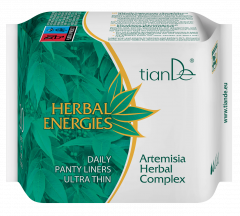 Herbal Energies - Artemisia gyógynövényes ultravékony tisztasági betét, 20 db